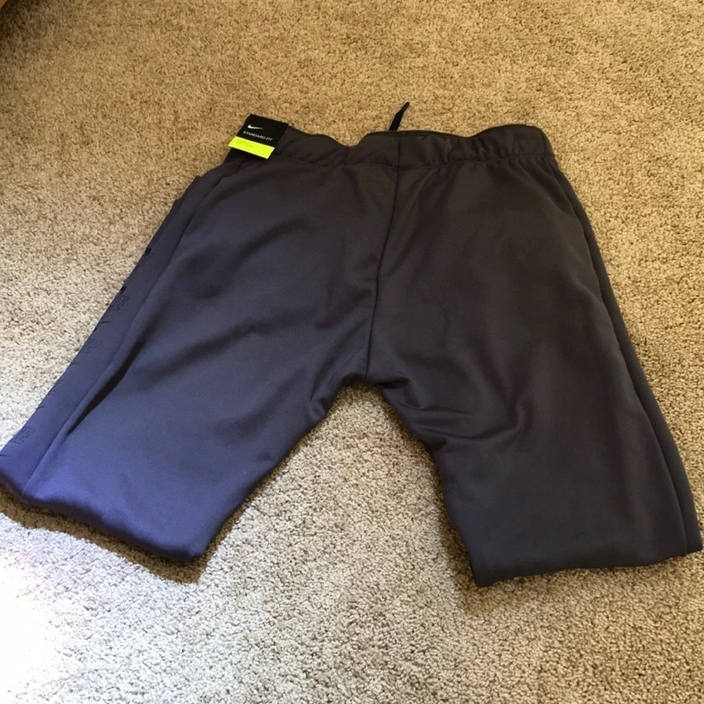 NWT! NIKE Size S grey fleece lined athletic pants